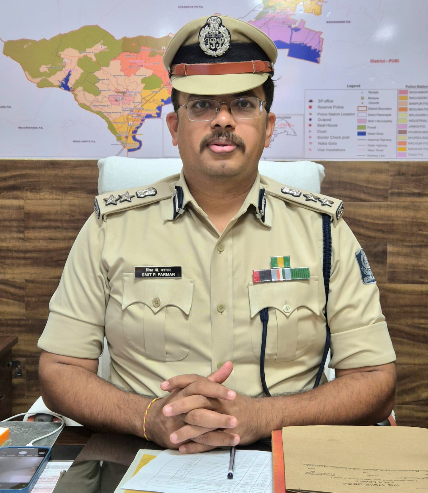 Shri Parmar Smit Parshottamdas, IPS