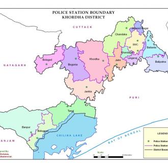 Police Station Boundary Map